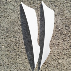 50X Natural Turkey Feathers 4 » Fletches Archery Target Shooting Arrow Shaft DIY