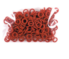 200pcs Broadheads Locks O Rings Shock Collars Red RDBH8520L