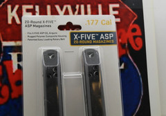 Sig Sauer X-Five Magazine 2 Pack .177 Caliber 20 Rounds AMPC-177-20X Cabnet