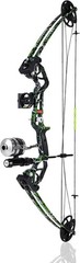Bowfishing Bow Kit with 3 Arrows 15-45 LBS Draw Length 18″-29.5″, Fishing Ree…