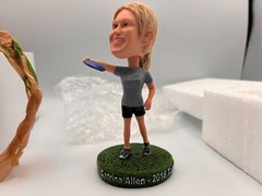 2016 Bobblehead Catrina Allen (New in Box) Disc Golf Innova Bobble Discraft