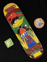 SUPER RARE SIGNED Bucky Lasek Glue Jar Oriole Limited Skateboard Deck AUTOGRAPH