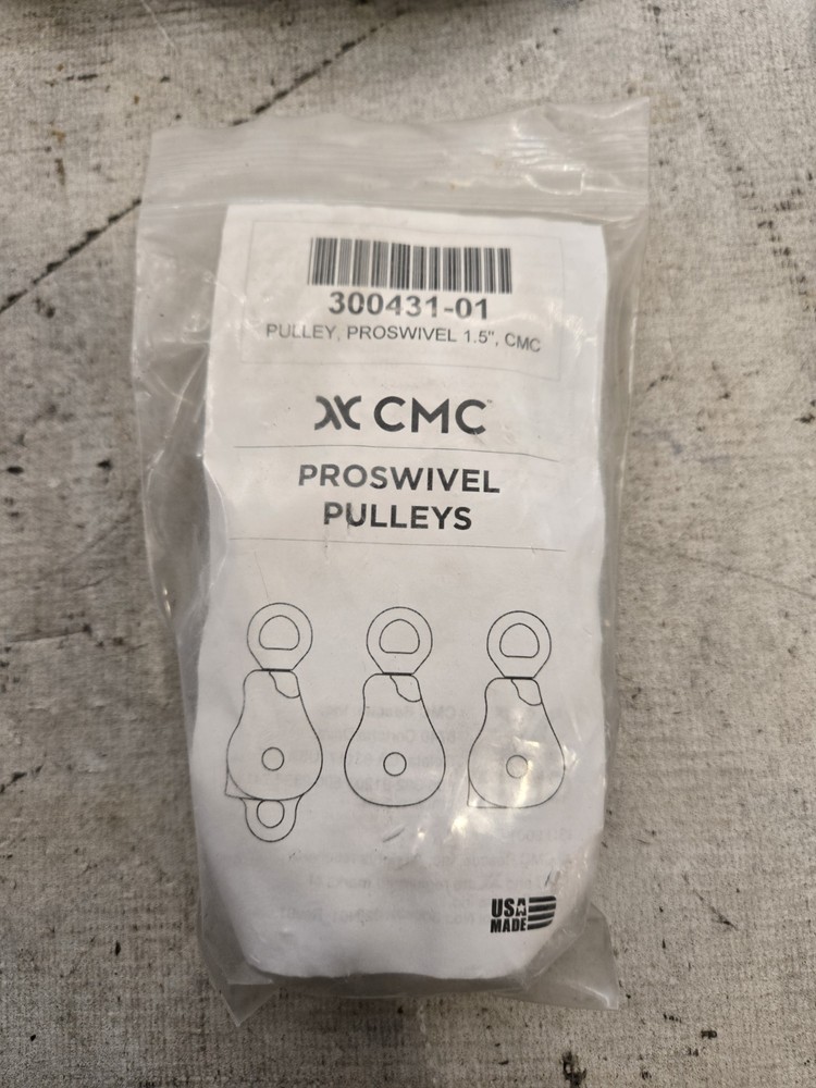 CMCPROSWIVEL PULLEYS 300431-01, PULLEY, PROSWIVEL 1.5″, CMC