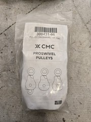 CMCPROSWIVEL PULLEYS 300431-01, PULLEY, PROSWIVEL 1.5″, CMC