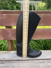 Effingham Boot 1000M Womens Size 9 E Black Pull On 18 Inches Bond Boot Company