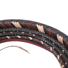 4 TO 12 Feet Long 16 Plait Cow Leather BULLWHIP Belly & Bolster INDIANA JONES