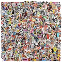 400Pcs Sticker Bomb Decals Pack Vinyl Car Skateboard Laptop Luggage Graphics Lot