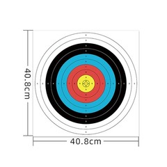 50 PCS 40/60/80cm Archery Paper Target Surface For Bow And Arrow Target Practice