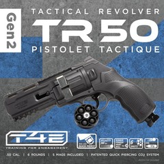 NEW T4E .50 Cal TR50 Gen 2 Paintball Revolver – Black (2292176) New