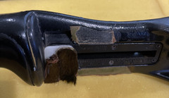 VTG Fred Bear A‑Mag Takedown Riser (16”) + #2 Limbs 65# – Bear T/D Bow – AM0 60″
