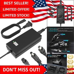Reliable SGS Certified 42V 2A Fast Charger – Fits Most 36V Lithium Batteries