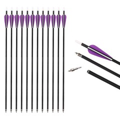 RH Compound Bow Camo 30-70lbs 310FPS&Carbon Arrows Set for Archery Hunting Shoot