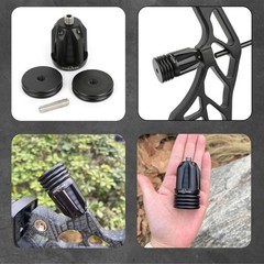 Archery Hunting Bow Stabilizer Damper Silencer Riser Shock Absorber Compound Bow