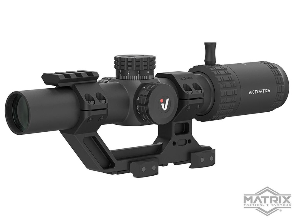 Matrix S6 1-6×24 LPVO SFP Rifle Scope w/ High Picatinny Mount – Vector Optics (C
