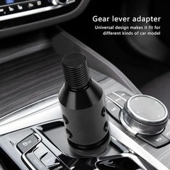Manual Shift Knob Adapter, M12 x 1.25 Automatic Gear Shift Knob Adapter,