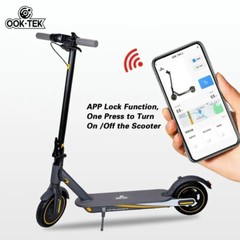 OKK-TEK V8 Electric Scooter 350W 36V 10.5aH Battery 15MPH 20.5mi Range 8.5″ Tire