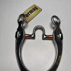 Formay Equine 5” MO Correction Bit – Copper Roller, 8-1/2” Cheeks New W/ Tag