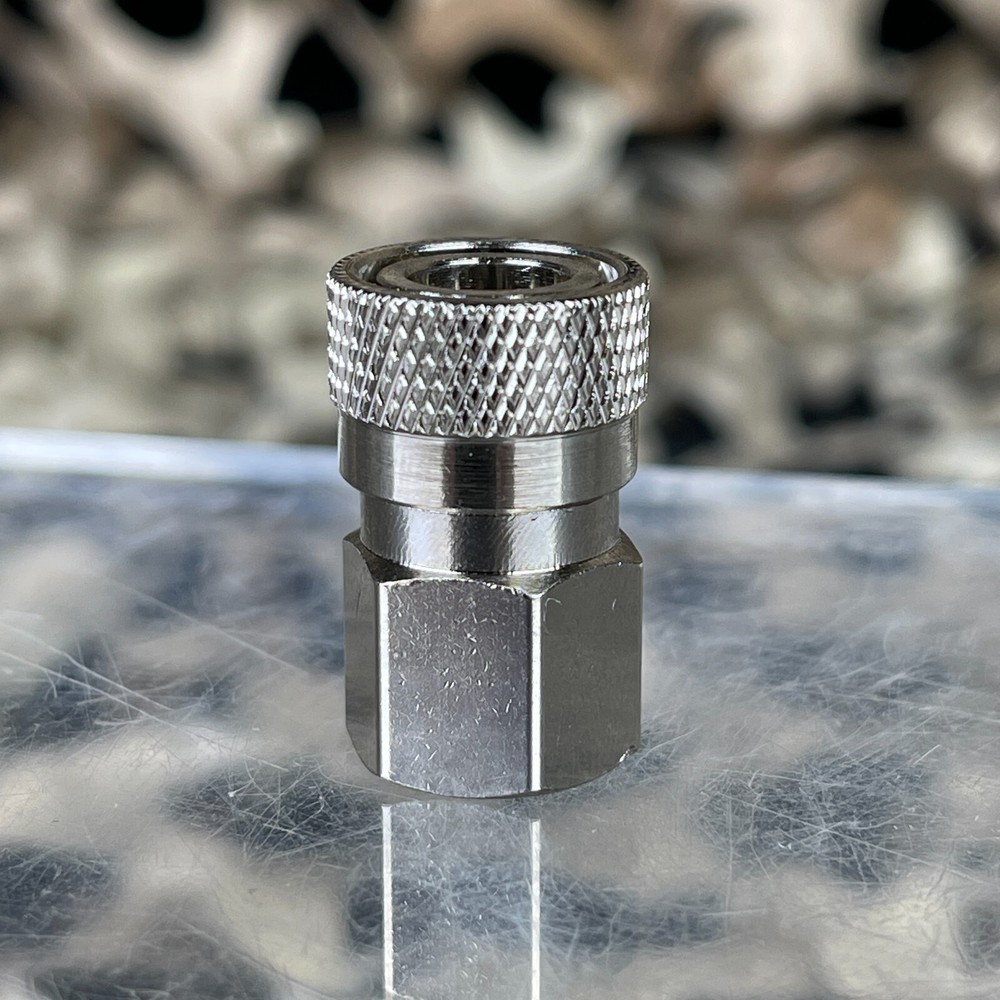 NEW Female Quick Disconnect Fitting – Nickel