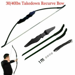 51inch 30/40lbs Archery Recurve Bow OR Arrows Set for Right Hand Beginner Target