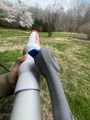 T-Shirt Launcher, 2 Units – Air Powered Standard Issue Launcher 100ft+