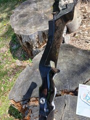 Vintage Wing Archery Presentation 2 TD recurve micarta riser