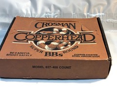 VINTAGE CROSMAN COPPERHEAD SUPER BBs 400 Count NEW OLD STOCK