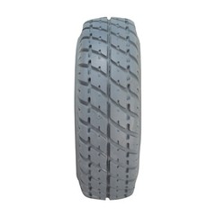 3.00-4 (10″x3″, 260X85) Foam-Filled Mobility Tire with Durotrap C9210 Tread