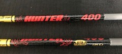 Gold Tip Hunter 400 Carbon Arrows w/ 2″ Raptor-X Vanes 6pk BRAND NEW