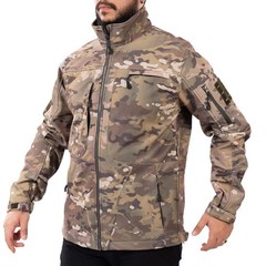 Men’s Tactical Softshell Jacket Fleece Lined Waterproof Windproof Military Coat