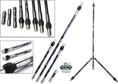 Archery Bow Stabilizer Balance Bar Rod System 3-30 Inch Carbon Fiber Stabilizer