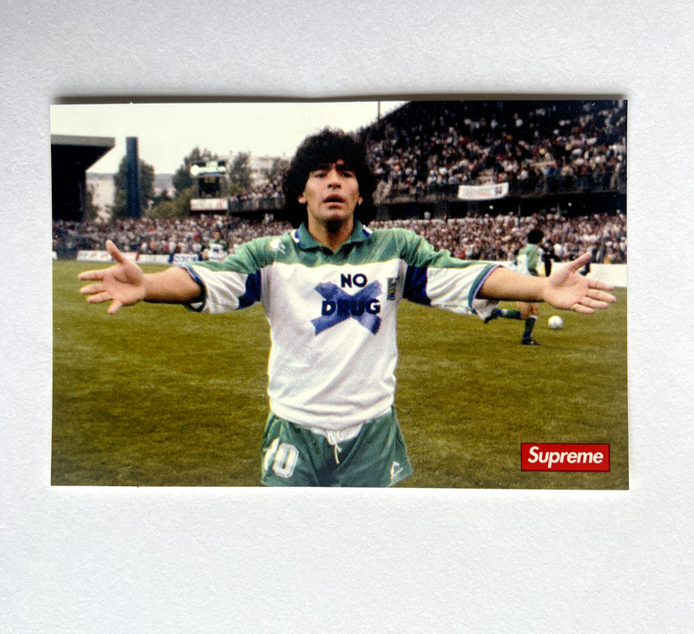 Supreme Maradona Sticker 100% Authentic SS24 Season