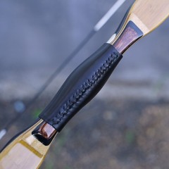 Traditional Bow Recurve Bow 61″ Hunting Archery Handmade Mongolian Horse Bow45lb