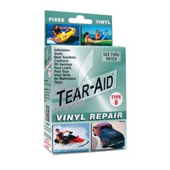 TEAR-AID Vinyl Repair Kit, Type B Clear 1 Pack, (Pack of 1)