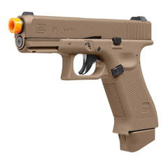 Refurbished Umarex Glock 6MM Airsoft G19X CO2 Half Blowback Gen 5 Pistol Coyote