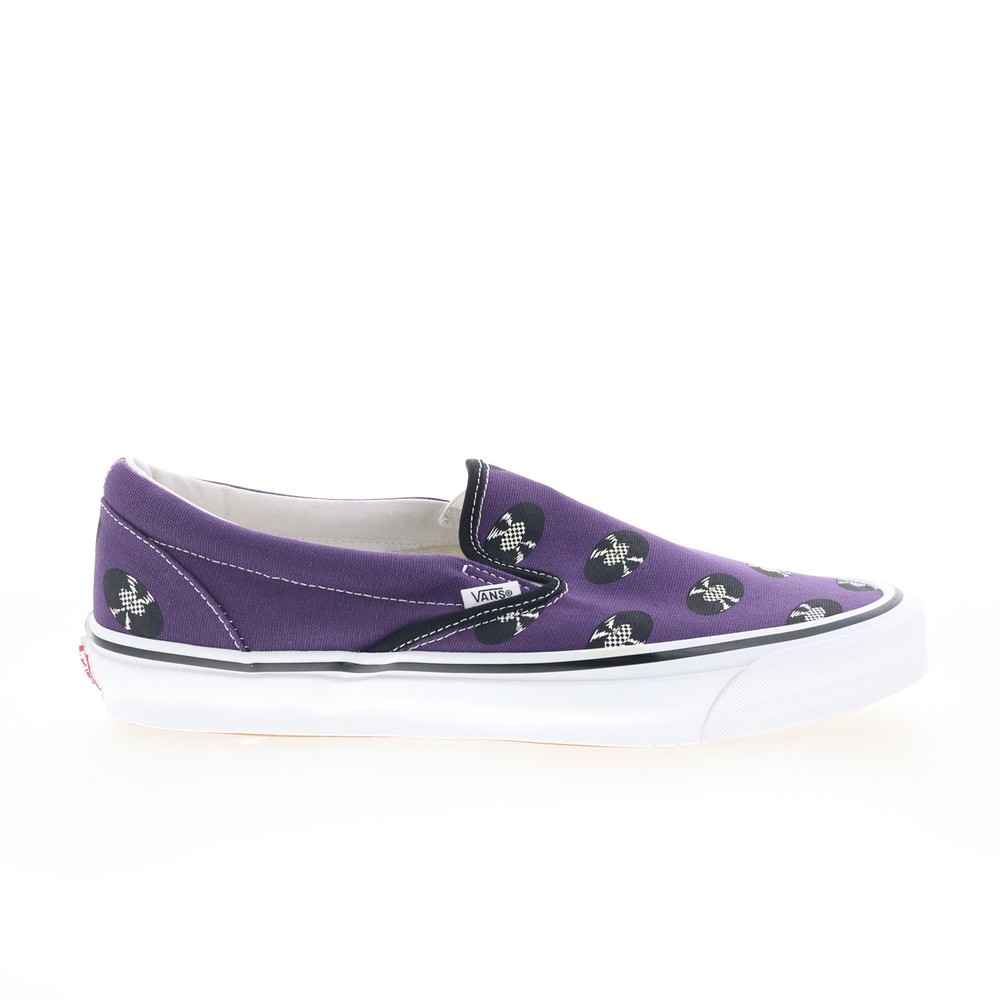 Vans OG Slip-On LX Wacko Maria Mens Purple Skate Inspired Sneakers Shoes 12