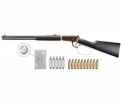 Umarex Legends Saddle Gold/Blk Limited Edition 6mm Airsoft Rifle w/CO2 and BBs