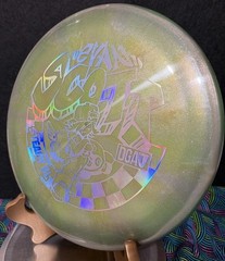 DGA 2024 Evan Scott Swirl Tour Series Steady BL Green Putter 2/3/0/2 Disc Golf