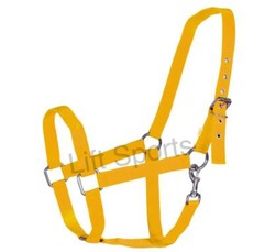 Horse Halter Nylon Full Size Adjustable Tack Shows Equestrian New