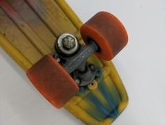 Vintage Skateboard Pro-Am 23″ 70s 80s? Skate Made in USA Newporter trucks