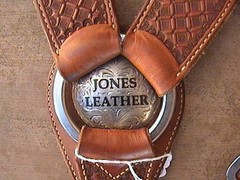 GORGEOUS JONES ROUGHOUT BREASTCOLLAR STRAP SILVER CADILLAC COWGIRL SADDLE