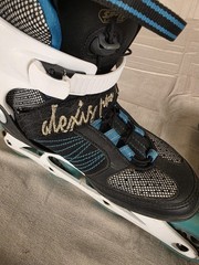 K2 Alexis Pro 84W Inline Skates Women’s Size 7 Black Blue