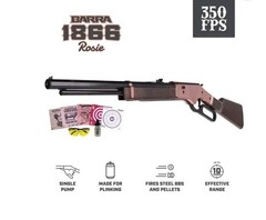 Barra Air Guns 1866 Cowboy Rosie Series BB/Pellet Air Rifle Bundle NIB