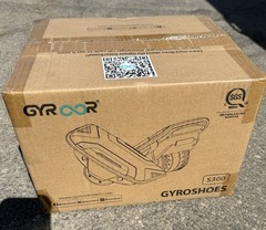 GYROSHOES by Gyroor Self-Balancing LED Lights 10KM/H 250W Motor Roller Skates