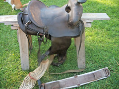 Vintage Western Leather Simco Saddle 2 220