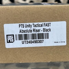 NEW PTS Unity Tactical FAST Absolute Optic Riser – Black