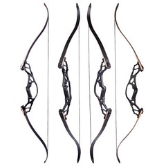 62» Archery Recurve Bow Takedown 30-60lbs Aluminum Alloy Riser Shooting Target