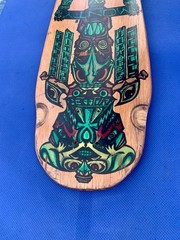 Vintage Skateboard OG Schmitt Stix Skateboards Monty Nolder 1986 Totem