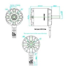 High Power Scooter Motor N5065 Electric Motor Surfboard Motor Power Tool
