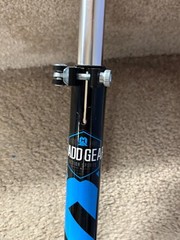 Madd Gear Carve Folding Inline Kick Scooter Blue Black Ages 3+