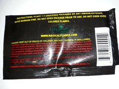 New Pack of 2 Firepit Colorful Color Your Fire Magical Flames, 25 Grams